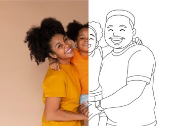 Uma família meio real e meio Bobbie Goods