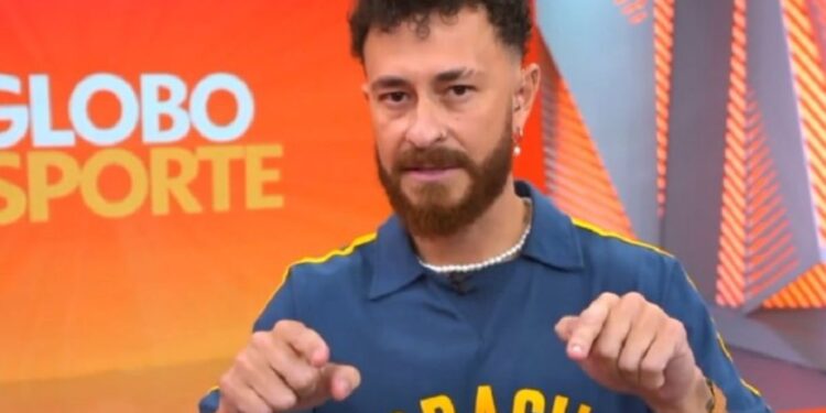 Fred falando sobre a Cazé TV e Globo