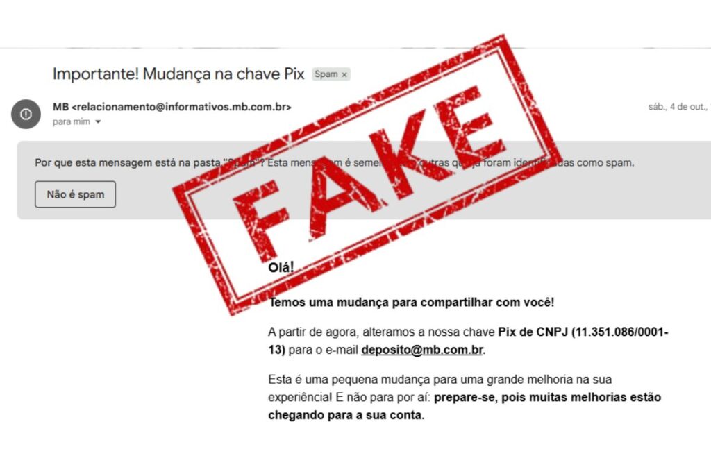 Imagem do e-mail falso do Mercado Bitcoin