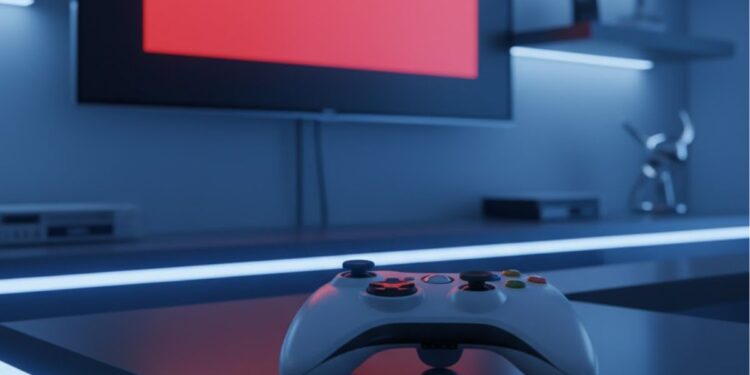 erro 80151103 na tela e o controle em cima da mesa