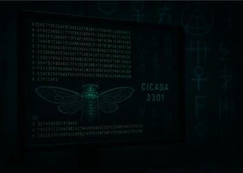 Imagem que ilustra os enigmas da CICADA 3301