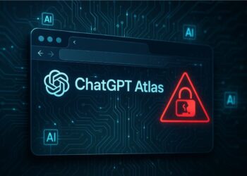 Tela do navegador ChatGPT Atlas