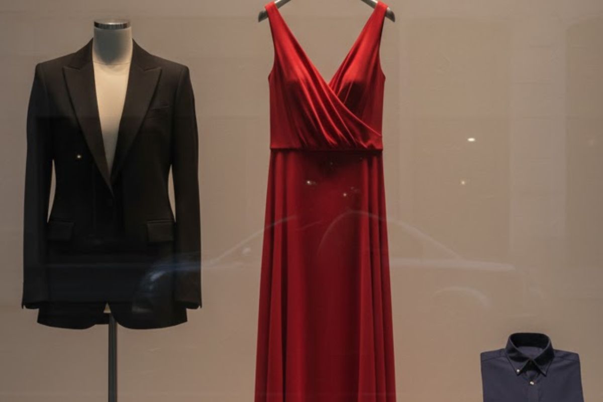 3 cores de roupas de pessoas seguras de si