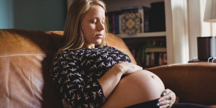 Uma mulher grávida De Taubaté