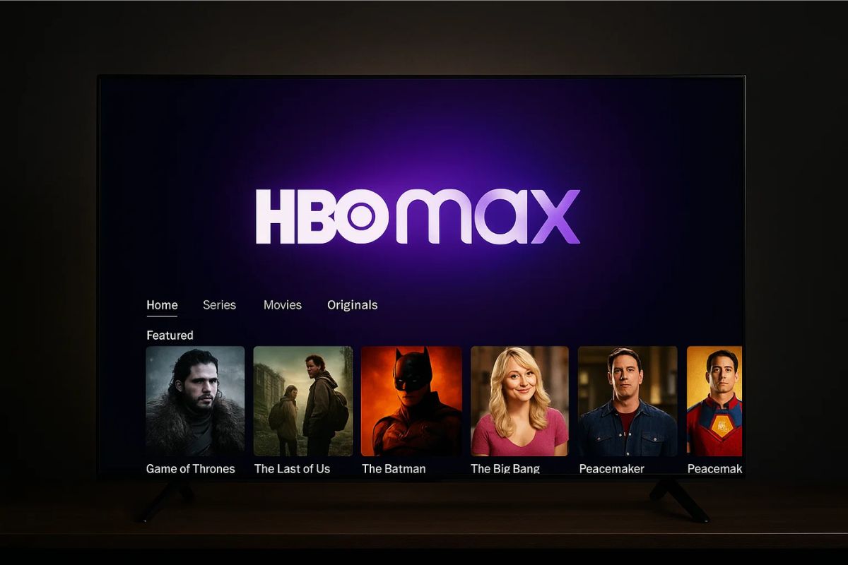 HBO Max na televisão