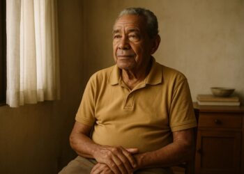 Um dos idosos 65+ que recebem auxílio do governo