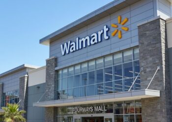 Imagem de um mercado da rede do Walmart