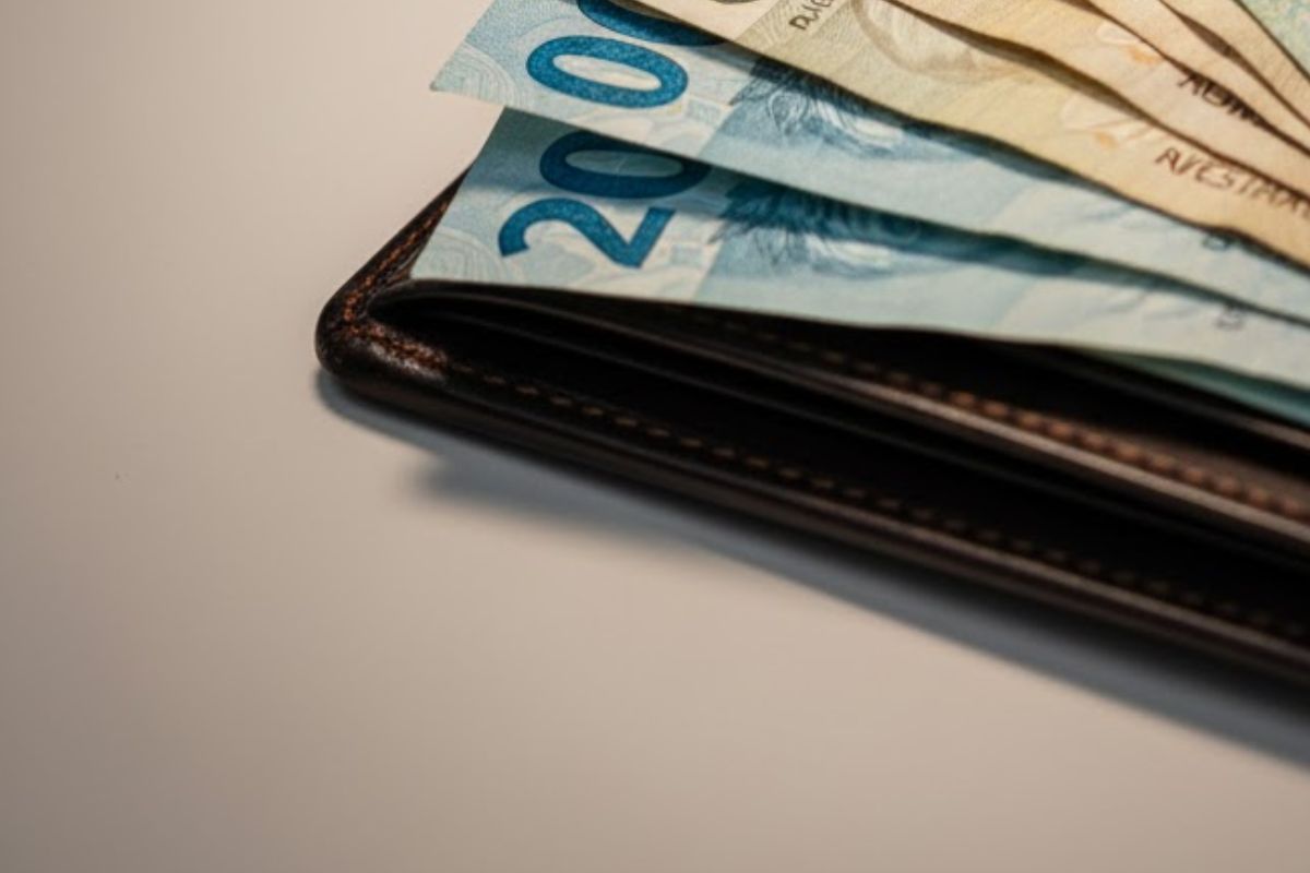 Notas em uma carteira