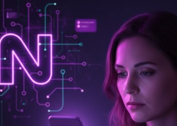 Uma cliente Nubank olhando sua conta no celular