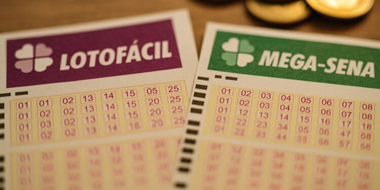Bilhetes com Resultado da Mega-sena e Lotofácil
