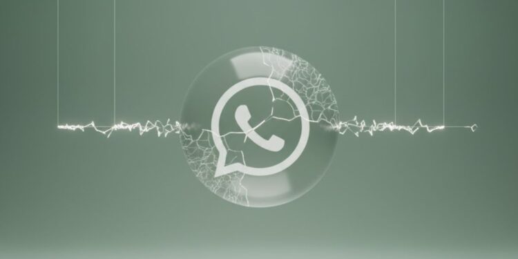 Imagem do WhatsApp, representando o app fora do ar