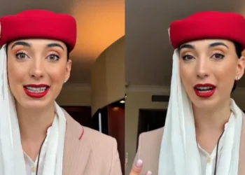 Comissária de bordo revela salário milionário em Dubai e surpreende o Brasil