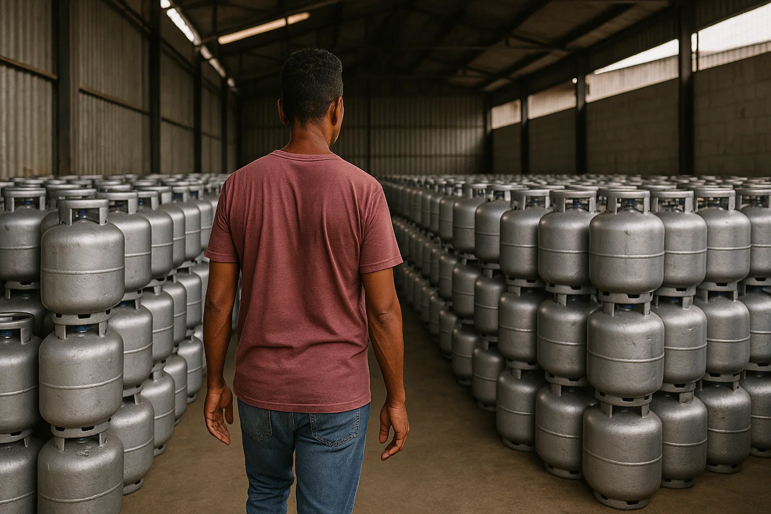 gás de cozinha