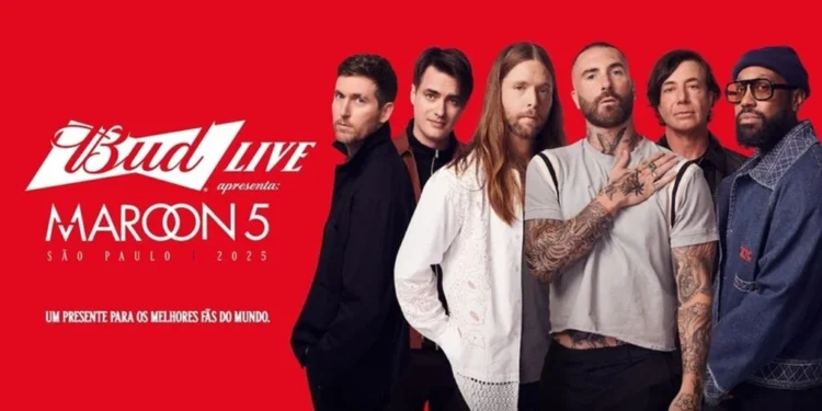 Maroon 5 confirma show gratuito no Brasil em dezembro; mas nem todos poderão ir