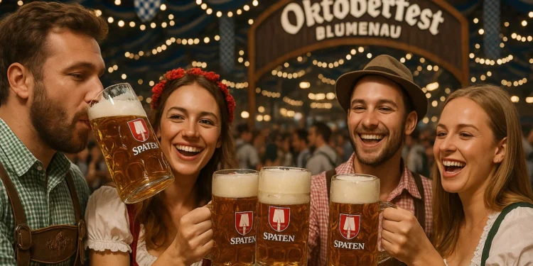 40ª Oktoberfest de Blumenau: Spaten lança cerveja exclusiva para comemorar a; descubra os detalhes da novidade!