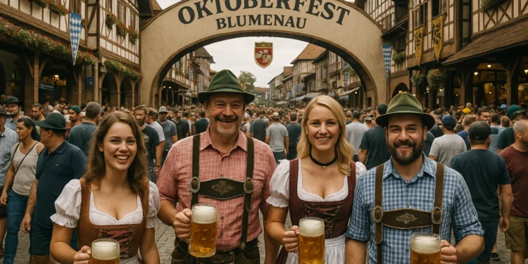 40ª Oktoberfest de Blumenau: Veja a programação desta quinta (09/10); entrada gratuita