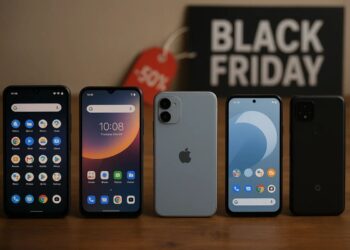 Celulares em fila no desconto para a Black Friday