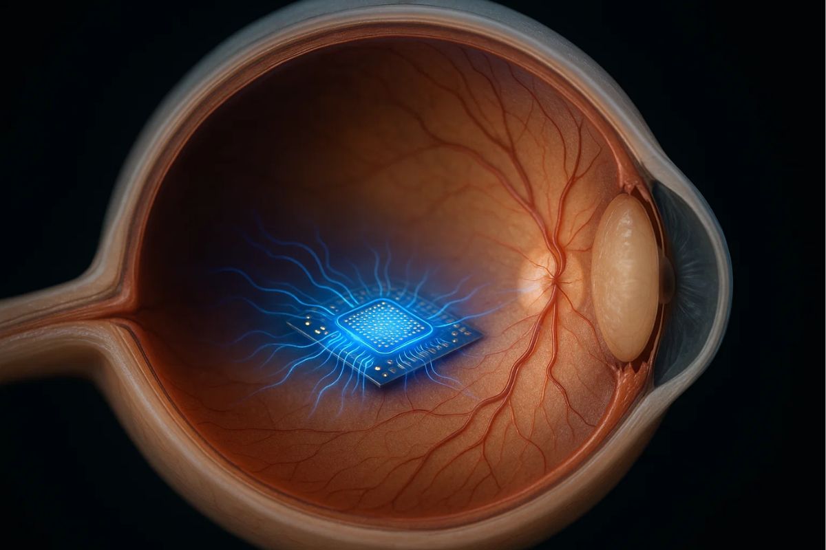 Chips nos olhos para voltar à visão
