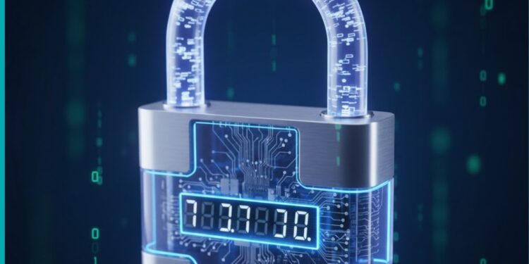 Um cadeado de HTTPS digital