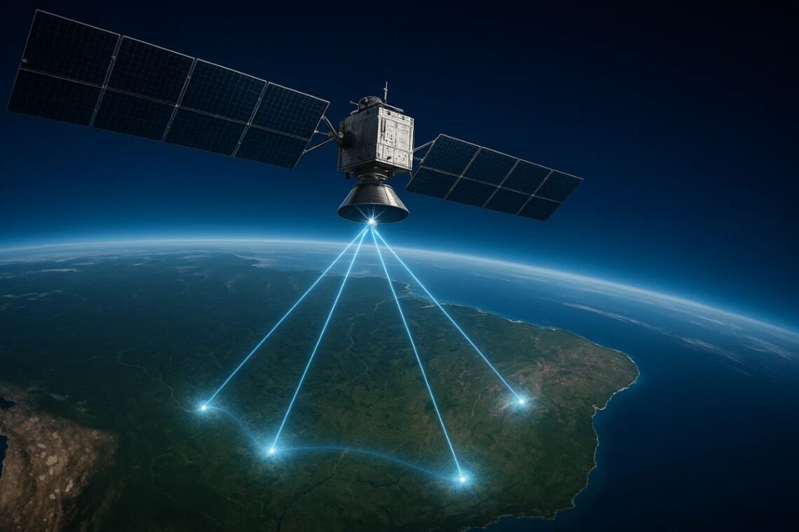 Internet via satélite 100% do Brasil: rival da Starlink vem para mudar ...