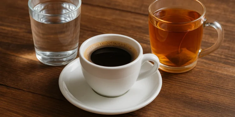 Como a combinação de água, café e chá pode ajudar na sua longevidade