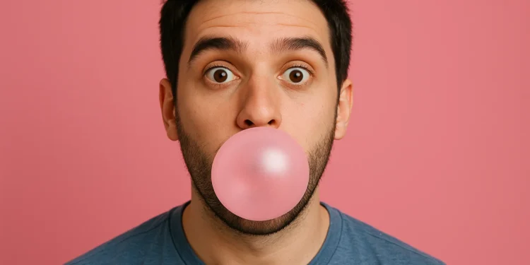 Mastigar chiclete queima 11 clorias por hora e o motivo vai surpreender você