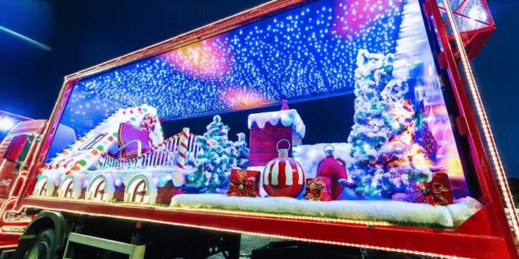 Caravana de Natal da Coca‑Cola 2025: 93 cidades, 7 estados — Confira cronograma COMPLETO!