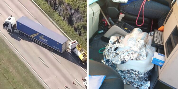 Caminhoneiro fica em choque e desmaia após ser preso a bomba falsa – Como a medicina explica isso?