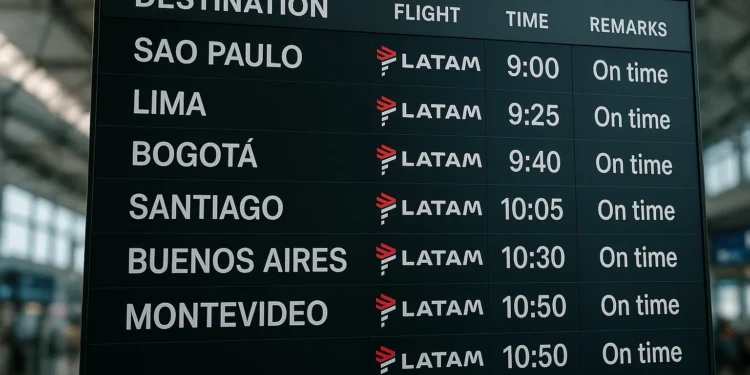 LATAM expande rotas e destinos: Novos aeroportos e mais opções de voos