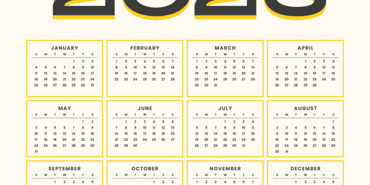 Feriados 2026: confira o calendário completo e se planeje para aproveitar as datas!