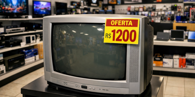 Relíquia? TV de tubo vira a nova queridinha e o preço dispara!