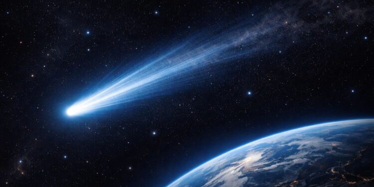 3I/Atlas passando perto da Terra