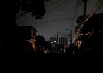 Imagem de um apagão antes da CEMIG ser acionada