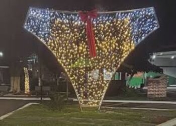 Calcinha gigante em Monte Belo