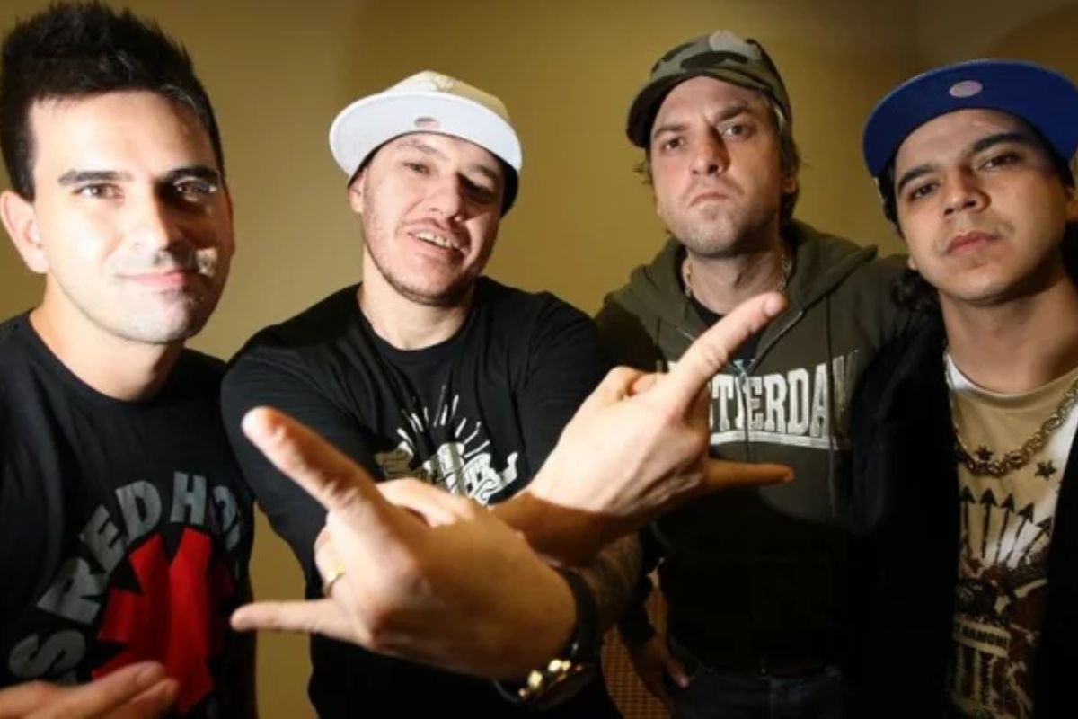 Banda Charlie Brown Jr, com os 4 integrantes