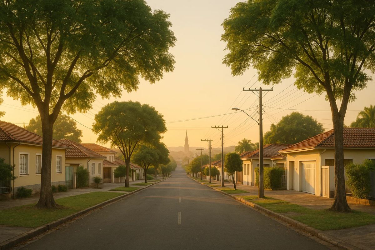 Cidade do interior de São Paulo