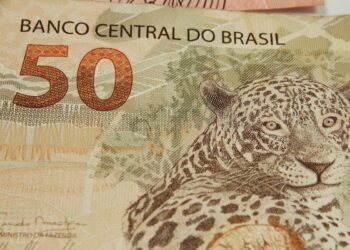 Uma nota de R$ 50,00 do Crédito no Caixa Tem