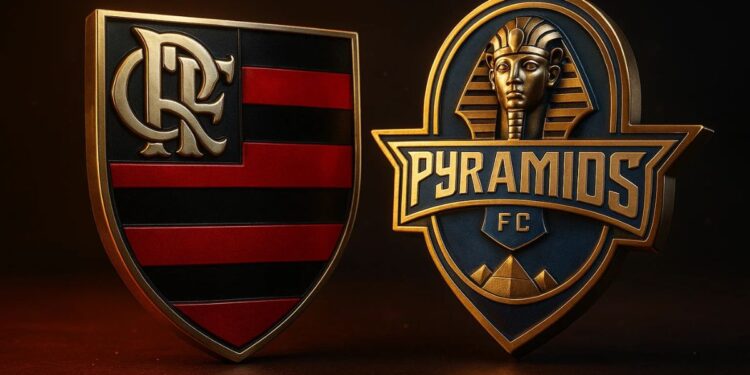 Logo dos times Flamengo x Pyramids