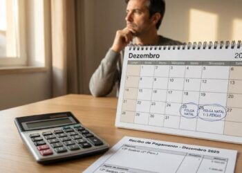 Calendário de folga no dia 26 de dezembro