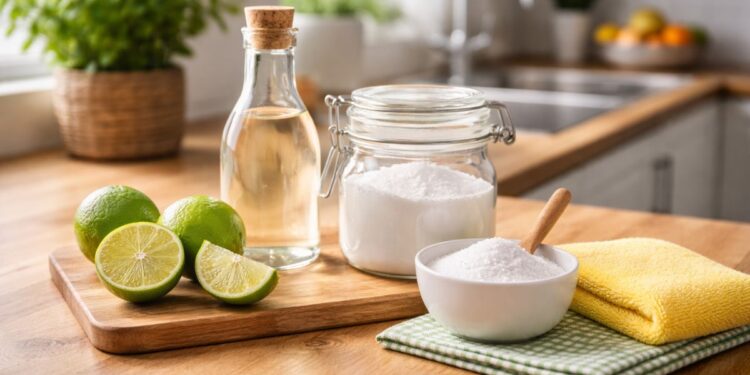 Produtos usados para hacks de limpeza