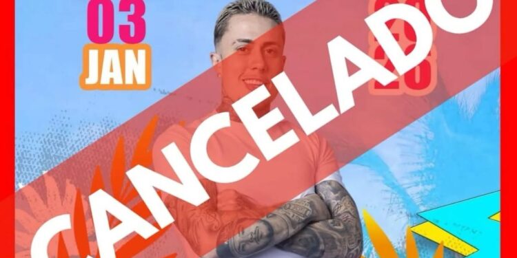 MC Daniel cancelado