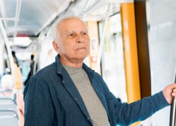 Um idosos que utilizou a tarifa social no Ônibus