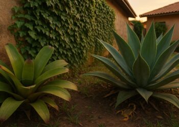 3 plantas em um quintal que atraem escorpião