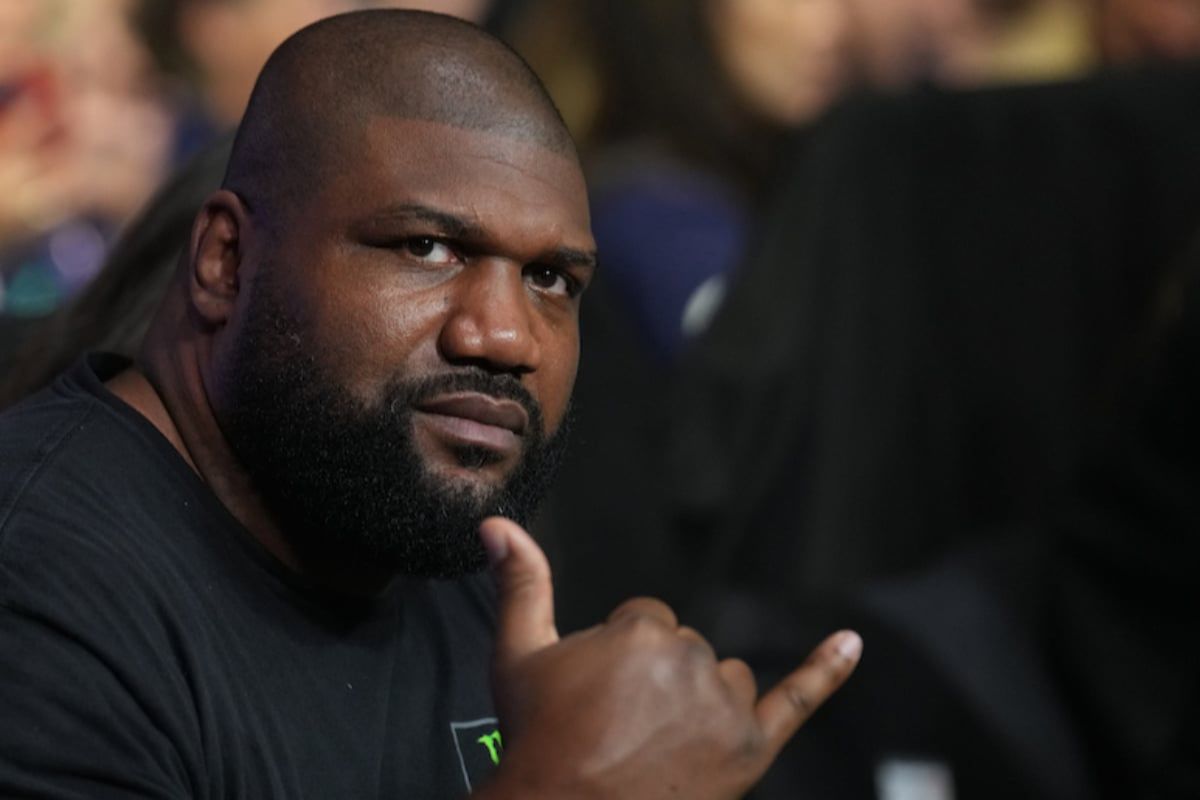 Rampage Jackson antes de fazer streaming