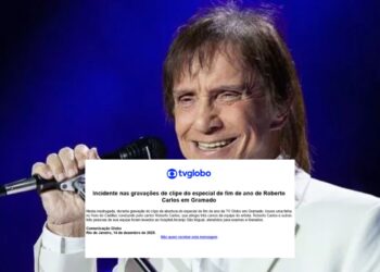 Roberto Carlos e um aviso da Globo