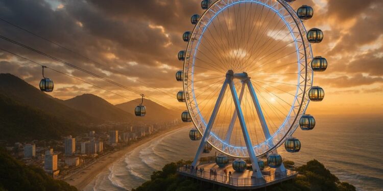 Maior roda gigante da América Latina