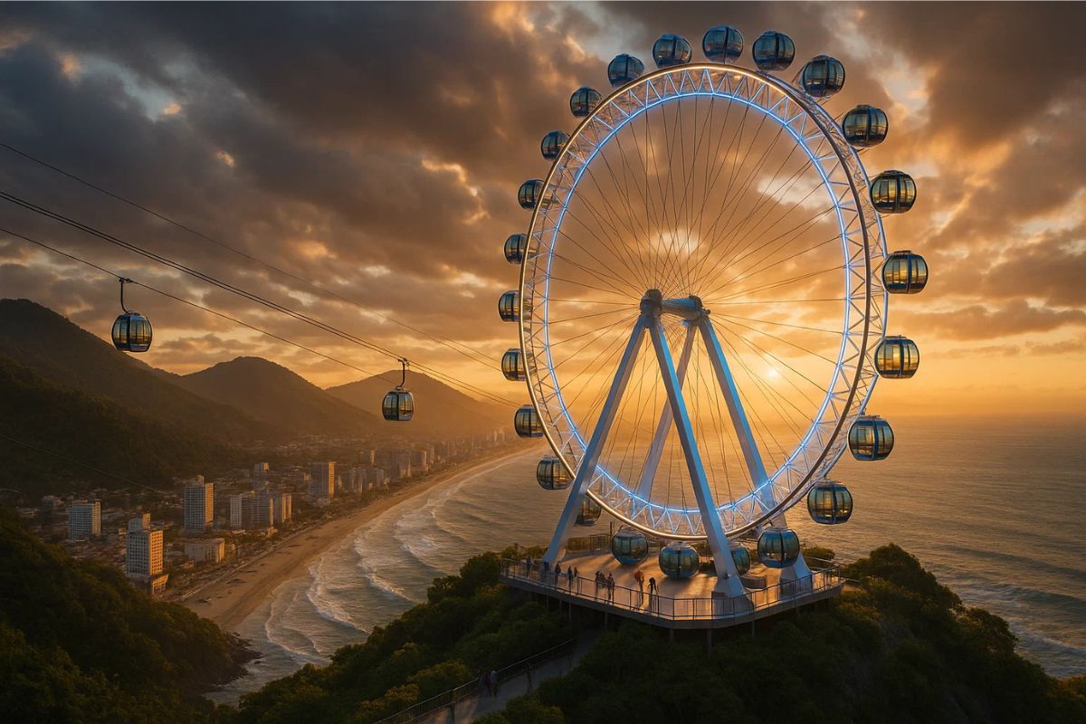 Maior roda gigante da América Latina