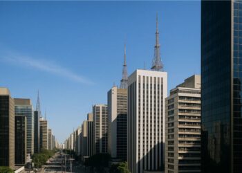 Imagem do céu de São Paulo