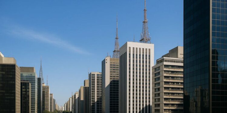 Imagem do céu de São Paulo