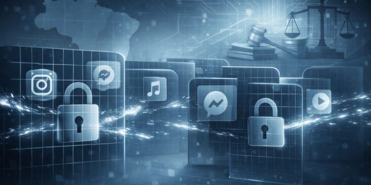 Imagem ilustrando cenário de bloqueios de plataformas